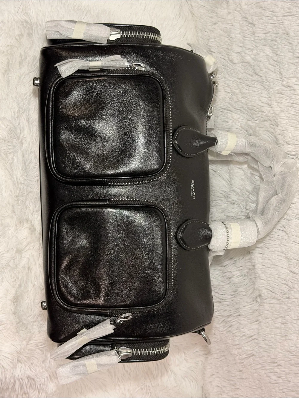 Coach Compass Bag 35 With Pockets NWT